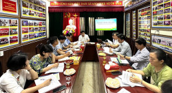 Thạc sĩ Nguyễn Văn Nam – Phó Giám đốc Sở Y tế kết luận buổi làm việc