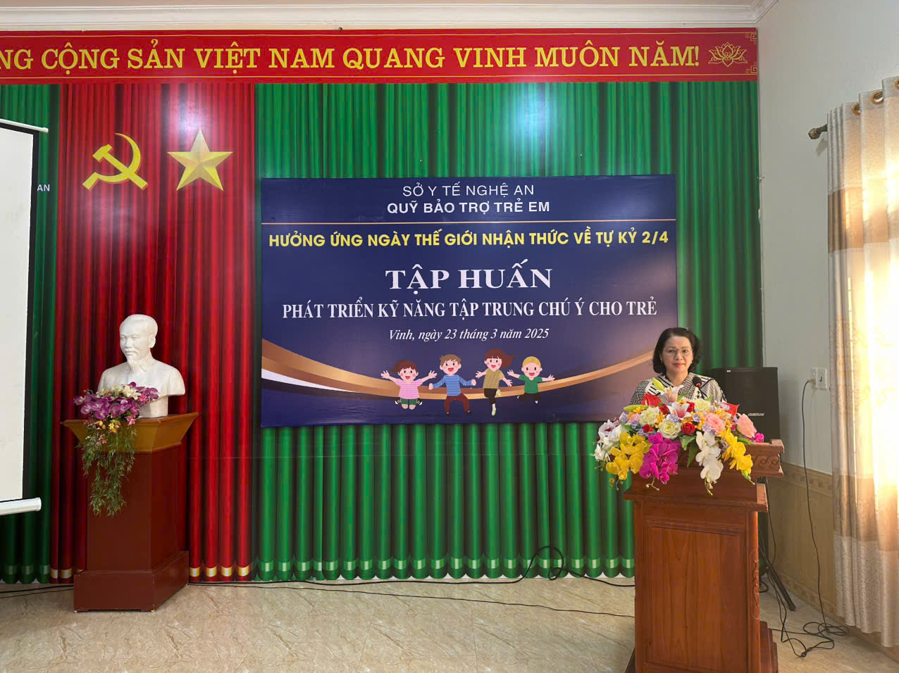 TẬP HUẤN “PHÁT TRIỂN KỸ NĂNG TẬP TRUNG CHÚ Ý CHO TRẺ”